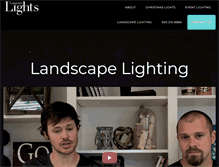 Tablet Screenshot of longviewlights.com